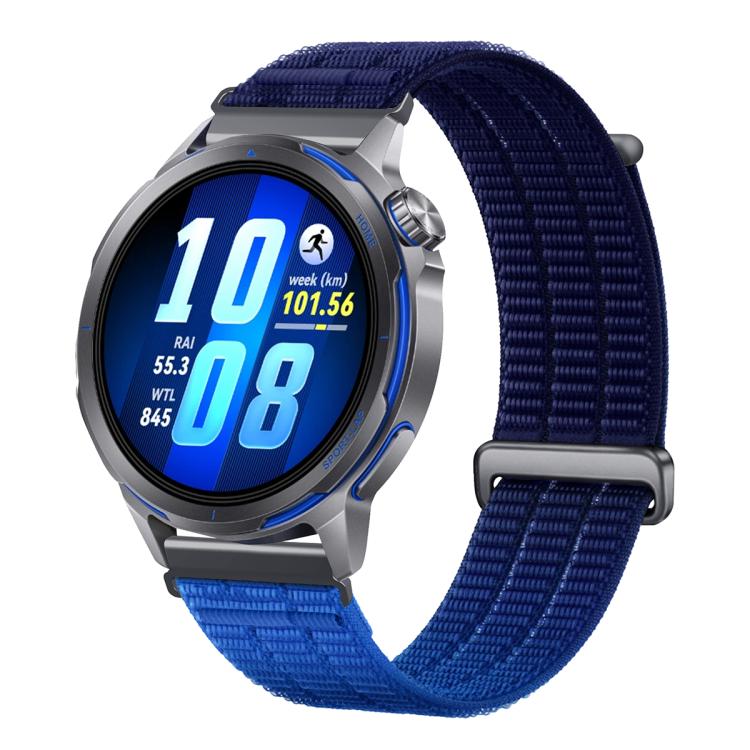 Cinturino per orologio in nylon traspirante a doppia maglia con connettori in metallo e sensazione di nuvola., 18mm, 20mm