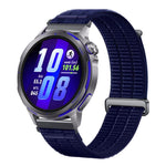 Cinturino per orologio in nylon traspirante a doppia maglia con connettori in metallo e sensazione di nuvola., 18mm, 20mm