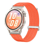 Cinturino per orologio in nylon traspirante a doppia maglia con connettori in metallo e sensazione di nuvola., 18mm, 20mm