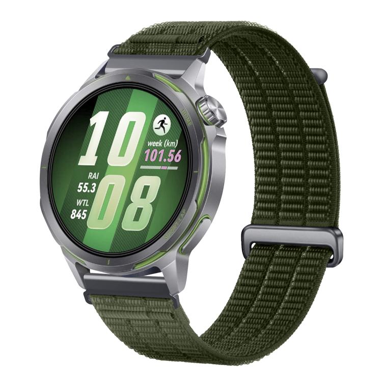 Cinturino per orologio in nylon traspirante a doppia maglia con connettori in metallo e sensazione di nuvola., 22mm