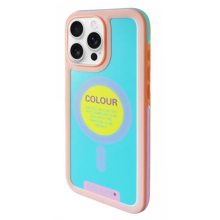 Custodia magnetica anticollisione CICI-CITY CH-59 Dopamine per telefono, For iPhone 16 Pro Max, For iPhone 16 Pro