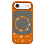 Custodia magnetica per telefono con superficie a specchio in cristallo e strass., For iPhone Air, For iPhone 16 Pro Max, For iPhone 16 Pro