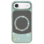 Custodia magnetica per telefono con superficie a specchio in cristallo e strass., For iPhone Air, For iPhone 16 Pro Max, For iPhone 16 Pro
