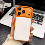 Custodia magnetica con specchio e strass per iPhone 17 Pro