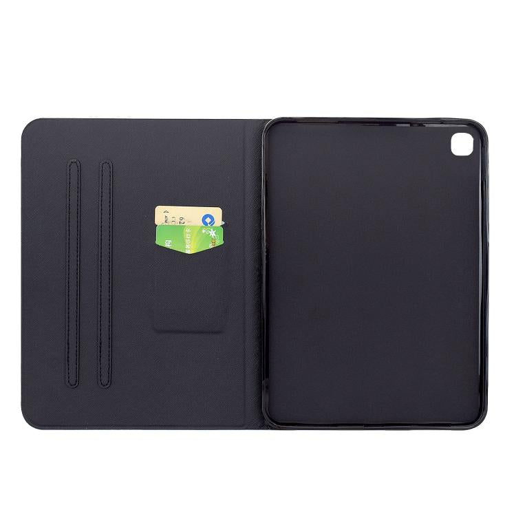 Custodia per tablet smart in ecopelle con filo da cucito Voltage, For Samsung Galaxy Tab S5e / T720