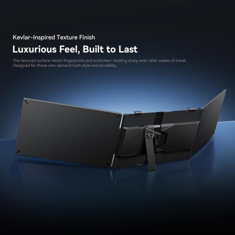 Blackview DCM5 14 inch Dual Monitor Portable Laptop Screen Extender with Speaker, DCM5