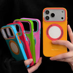 Custodia magnetica Dopamine Dual-Tone per iPhone 16 Pro