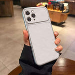 Custodia TPU con rivestimento effetto pelle per iPhone 11 Pro Max