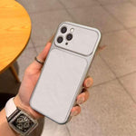 Custodia TPU con rivestimento effetto pelle per iPhone 11 Pro Max