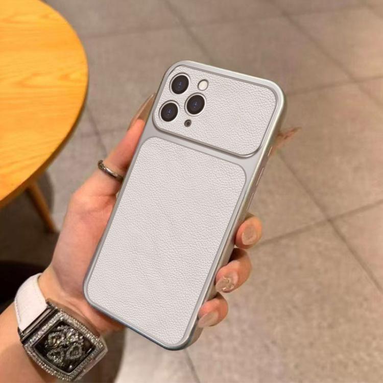 Custodia TPU con rivestimento effetto pelle per iPhone 11 Pro Max