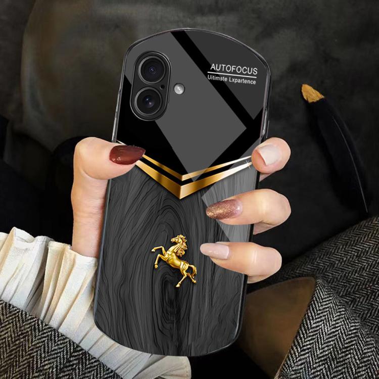 Custodia in TPU, PC e vetro temperato per iPhone 16 Pro