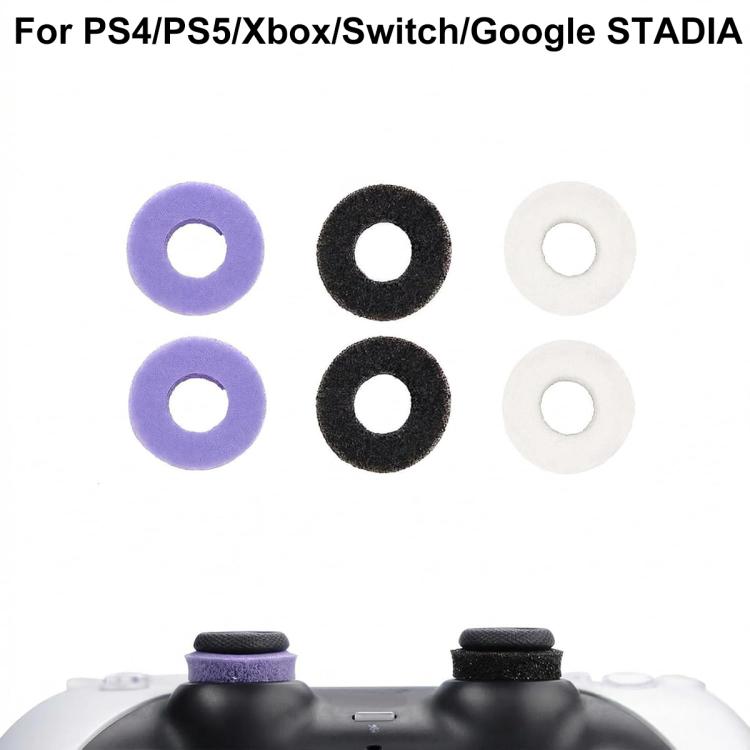 XDcase 6 anelli di precisione in silicone morbido per PS4 / PS5 / Xbox / Switch / Google Stadia, 6PCS
