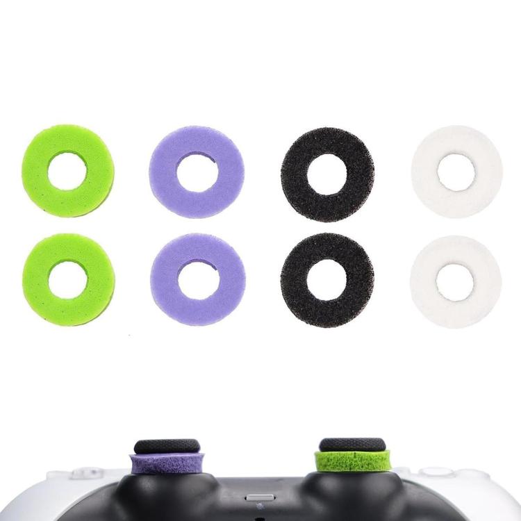 XDcase 8 anelli di precisione in silicone morbido per PS4 / PS5 / Xbox / Switch / Google Stadia, 8PCS
