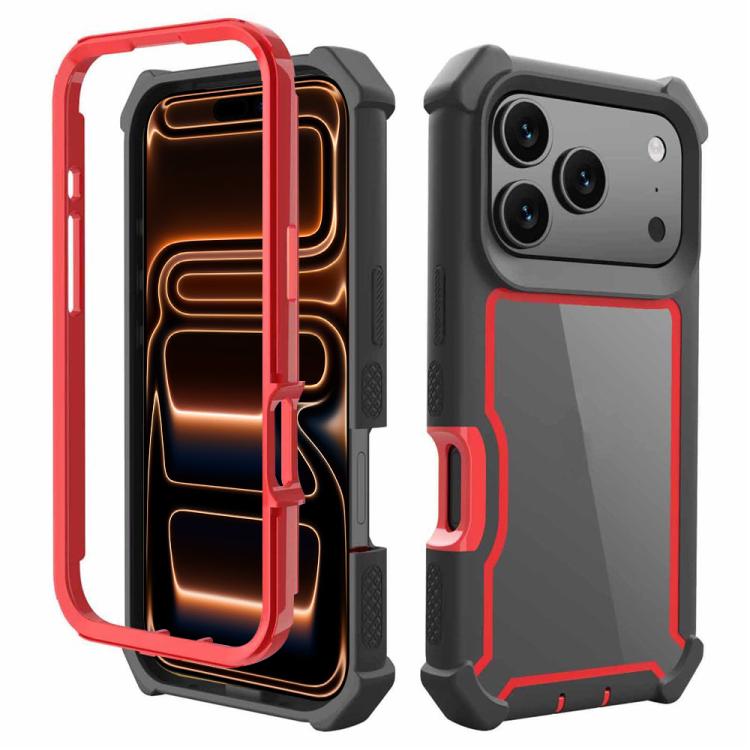 Custodia antiurto in TPU e PC per iPhone 17 Pro Max