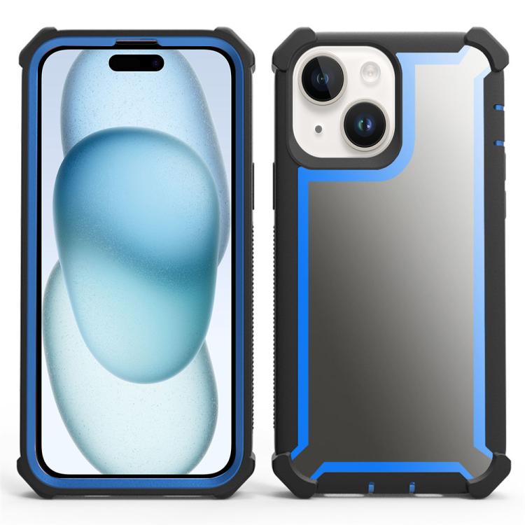 Custodia antiurto TPU e PC per iPhone 15 Pro e 15 Plus