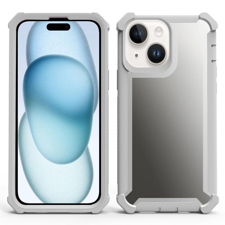Custodia antiurto TPU e PC per iPhone 15 Pro e 15 Plus