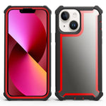 Custodia antiurto in TPU e PC per iPhone 13