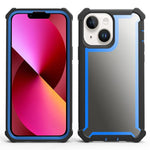 Custodia antiurto in TPU e PC per iPhone 13