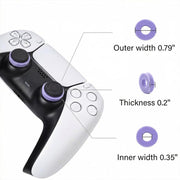 XDcase 12 anelli di precisione per la mira per PS4 / PS5 / Xbox / Switch / Google Stadia, 12PCS