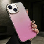 Custodia antiurto glitter in PC e TPU per iPhone 13 e 12