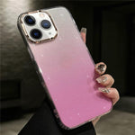 Custodia antiurto glitter in PC e TPU per iPhone 13 e 12