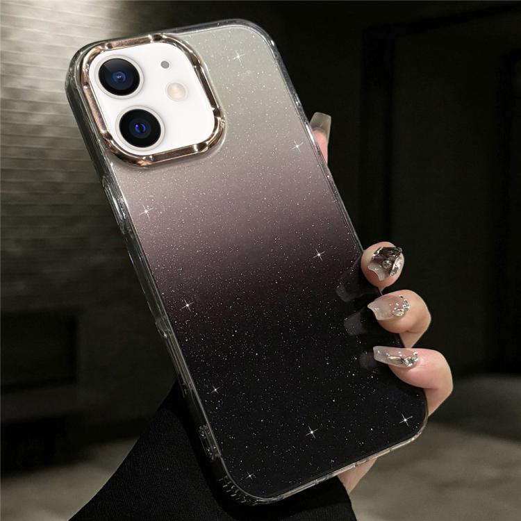 Custodia antiurto glitter in PC e TPU per iPhone 13 e 12