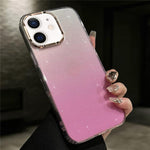 Custodia antiurto glitter in PC e TPU per iPhone 13 e 12