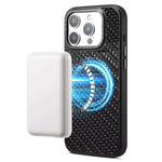 Custodia magnetica per telefono Denier A26 in vera pelle con trama intrecciata., For iPhone 17 Pro Max, For iPhone 17 Pro, For iPhone 16 Pro Max, For iPhone 16 Pro, For iPhone 15 Pro Max, For iPhone 15 Pro