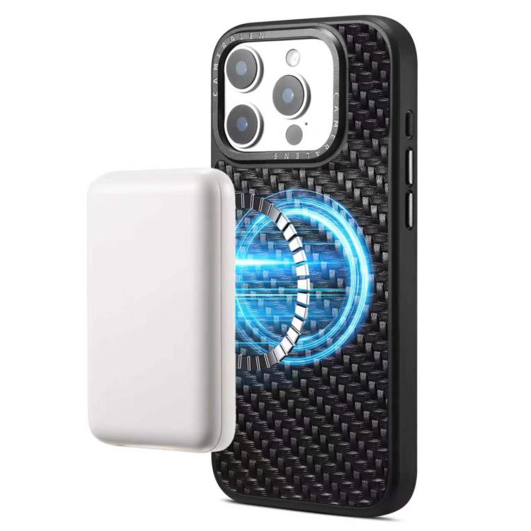Custodia magnetica per telefono Denier A26 in vera pelle con trama intrecciata., For iPhone 17 Pro Max, For iPhone 17 Pro, For iPhone 16 Pro Max, For iPhone 16 Pro, For iPhone 15 Pro Max, For iPhone 15 Pro