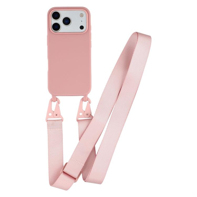 Custodia TPU opaca con cordino per iPhone 17 Pro Max