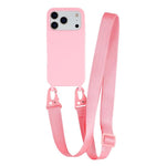Custodia TPU opaca con cordino per iPhone 17 Pro Max