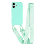 Custodia TPU opaca con cordino per iPhone 17 Pro Max