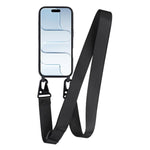 Custodia TPU opaca con cordino per iPhone Air e 16 Pro