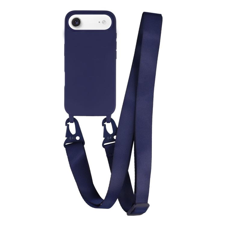 Custodia TPU opaca con cordino per iPhone Air e 16 Pro