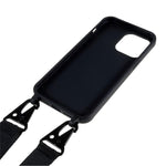 Custodia TPU opaca con cordino per iPhone 14 Pro Max