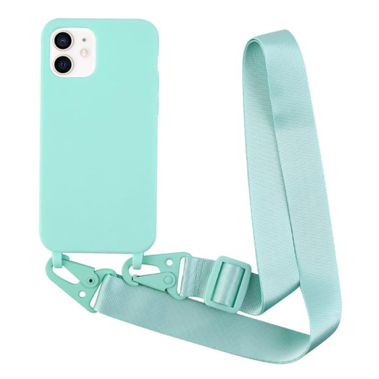 Custodia TPU morbido opaco con cordino per iPhone 11 Pro Max