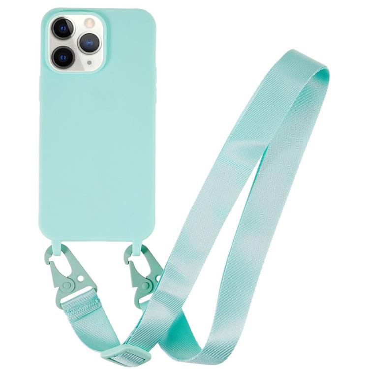Custodia TPU opaca con cordino per iPhone 11 Pro