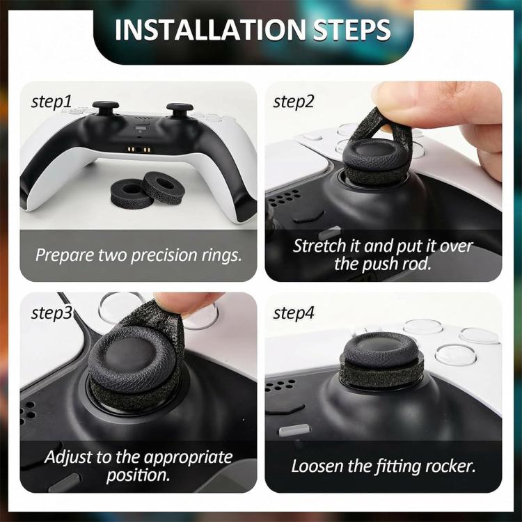 Anelli smorzamento joystick XDcase per Nintendo Switch Joy-Con