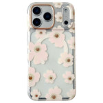 Custodia magnetica TPU e PC con motivo floreale per iPhone