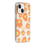 Custodia magnetica TPU e PC con motivo floreale per iPhone 13