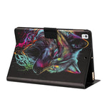 Custodia per tablet smart in ecopelle con texture litchi e verniciatura Voltage., For iPad 10.2 2021 / 10.5 2019, For iPad 9.7 2018 / 2017
