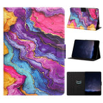 Custodia per tablet smart in ecopelle con texture litchi e verniciatura Voltage., For iPad 10.2 2021 / 10.5 2019, For iPad 9.7 2018 / 2017