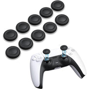 XDcase 10 pezzi Cappucci di ricambio per impugnatura levetta analogica del joystick per PS5 / PS4
