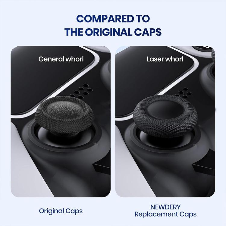 Cappucci di ricambio per levetta joystick PS5 PS4 10 pezzi