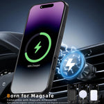 Custodia magnetica TPU e fibra di carbonio per smartphone