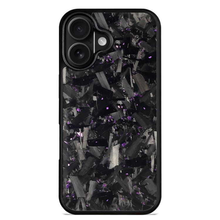 Custodia TPU e PC con fibra di carbonio per iPhone 16 Pro