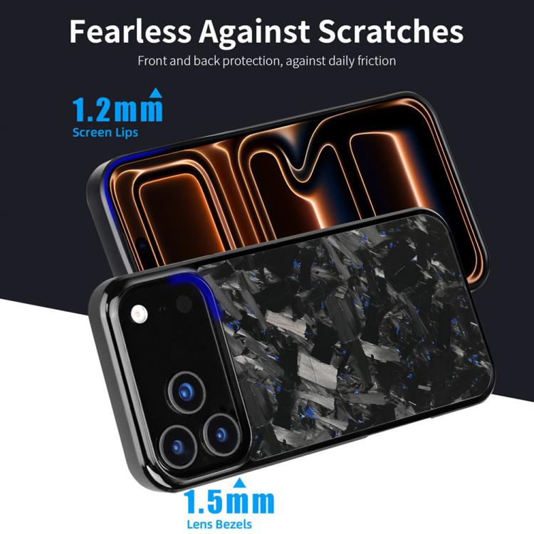Custodia TPU e PC con fibra di carbonio per iPhone 14 Pro