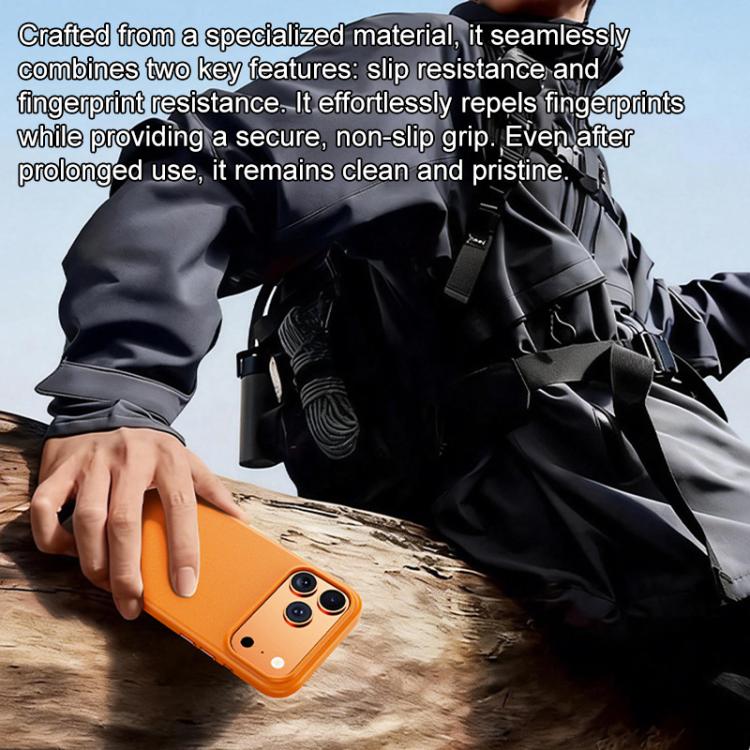 Custodia magnetica per telefono Boundless Series Rock Sand, For iPhone 17 Pro Max, For iPhone 17 Pro, For iPhone 16 Pro Max, For iPhone 16 Pro