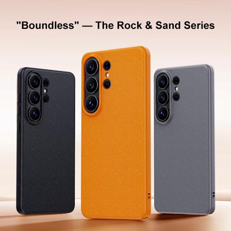 Custodia magnetica per telefono Boundless Series Rock Sand, For Samsung Galaxy S26 Ultra 5G, For Samsung Galaxy S25 Ultra 5G, For Samsung Galaxy S24 Ultra 5G