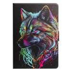 Custodia per tablet in pelle vegana con texture litchi e stampa Volt., For Samsung Galaxy Tab A11 / A9, For Samsung Galaxy Tab A7 Lite / T220, For Samsung Galaxy Tab A 10.1 2019 / T510